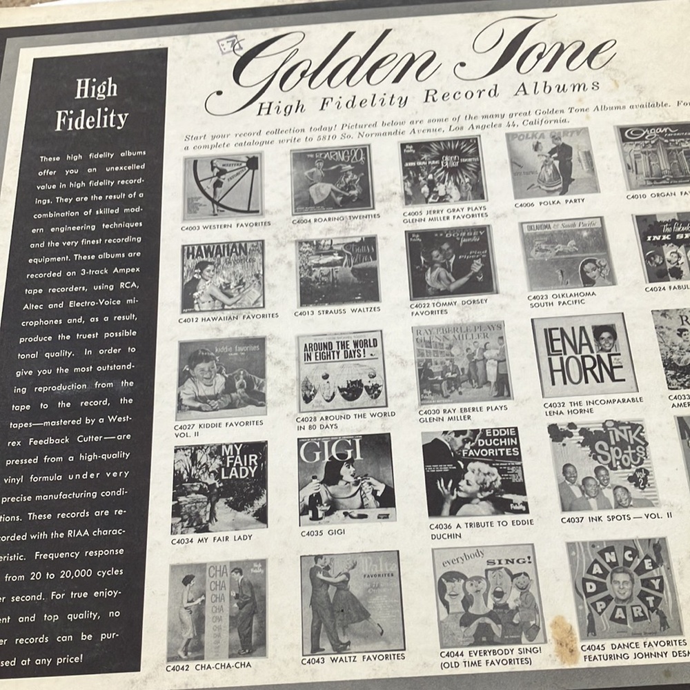 Honky tonk piano lp - Picture 2 of 2